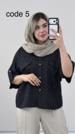 شومیز نگین دار کد 09902 A-19 - Image 7