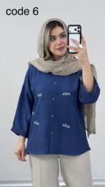 شومیز MIU MIU کد 09865 A-6 - Image 7
