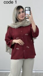 شومیز MIU MIU کد 09865 A-6 - Image 2