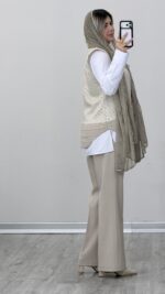 وست + شومیز + شلوار مدل صفورا کد 09891 B-16 - Image 3