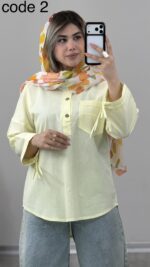 شومیز مدل مهرآرا کد 09906 B-4 - Image 2
