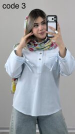 شومیز مدل مهرآرا کد 09906 B-4 - Image 6