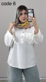 شومیز مدل مهرآرا کد 09906 B-4 - Image 4