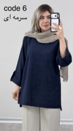 شومیز مدل الیسا کد 09910 B-11