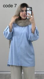 شومیز مدل الیسا کد 09910 B-11 - Image 6