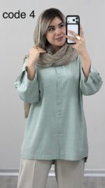 شومیز مدل الیسا کد 09910 B-11 - Image 2