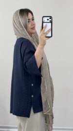 مانتو مدل شایلین کد 09916 A-16 - Image 7