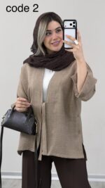 مانتو مدل شایلین کد 09916 A-16 - Image 4