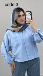 شومیز کیوت کد 09917 B-3 - Image 7