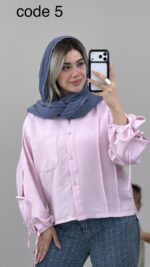 شومیز کیوت کد 09917 B-3