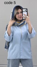 شومیز مدل اسما کد 09913 B-10