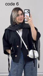 کت لینن مدل آنجلا کد 09918 B-13 - Image 4