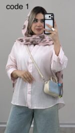شومیز مدل آترین کد 09842 A-13 - Image 7