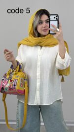 شومیز مدل آترین کد 09842 A-13 - Image 8