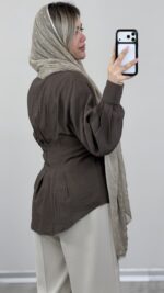 شومیز سیلک مدل آیدان کد 09919 A-13 - Image 4