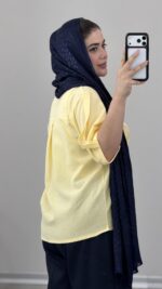 شومیز لینن مدل ونوشا کد 09924 B-5 - Image 7