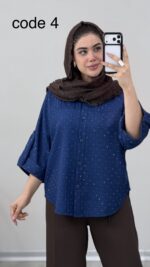 شومیز مدل لیورا کد 09928 A-1