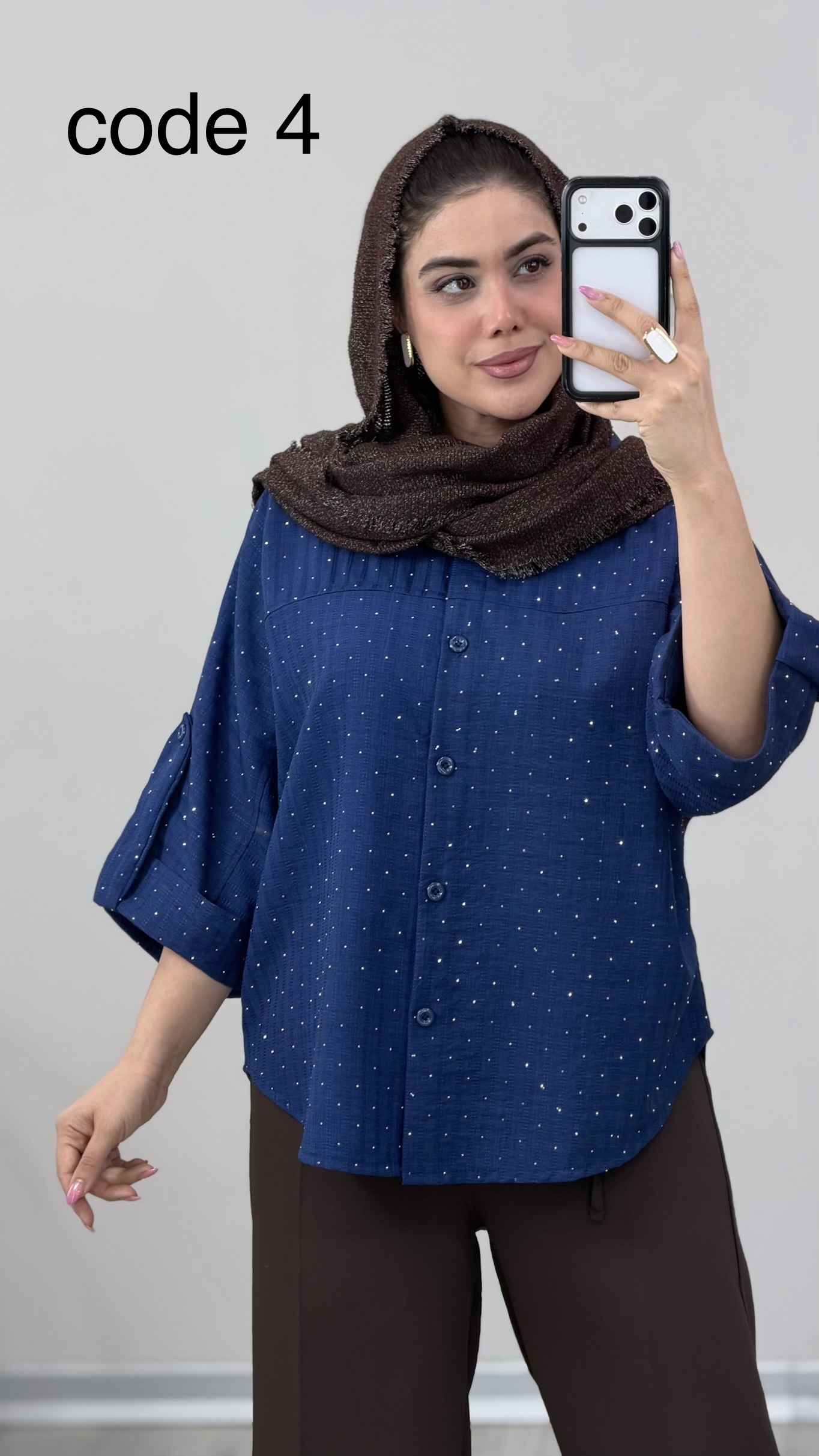 IMG_1527 شومیز مدل لیورا کد 09928 A-1 - Image 1