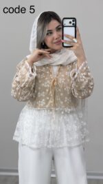 شومیز عروسکی کد 09933 A-19 - Image 5