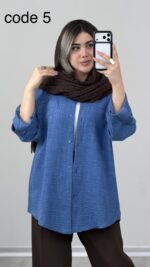 شومیز مدل یونا کد 09944 A-6 - Image 4
