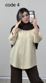 شومیز مدل یونا کد 09944 A-6 - Image 2