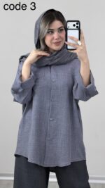 شومیز مدل یونا کد 09944 A-6 - Image 7