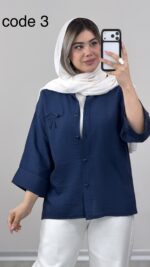 شومیز پری سیلک کد 09922 A-17