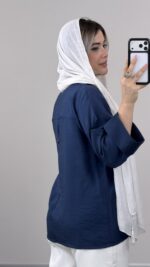 شومیز پری سیلک کد 09922 A-17 - Image 6
