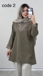 تونیک گلدوزی کد 09901 A-14