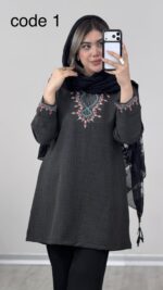 تونیک گلدوزی کد 09901 A-14 - Image 4