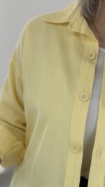 شومیز لینن مدل طهورا کد 09948 A-2 - Image 7