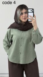 شومیز مدل دُرنا کد 09864 A-3