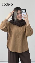 شومیز مدل دُرنا کد 09864 A-3 - Image 3
