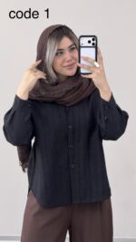 شومیز مدل دُرنا کد 09864 A-3 - Image 2