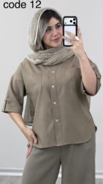 شومیز مازراتی کد 09953 A-7 - Image 4