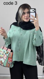 شومیز شانتون کد 09957 B-15