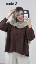 شومیز شانتون کد 09957 B-15 - Image 3