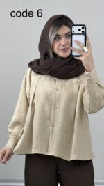 شومیز شانتون کد 09957 B-15 - Image 8
