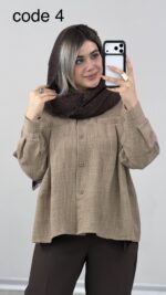 شومیز شانتون کد 09957 B-15 - Image 5