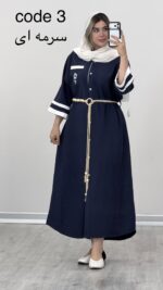 مانتو بلند سیلک کد 09937 A-10 - Image 5