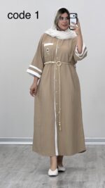 مانتو بلند سیلک کد 09937 A-10 - Image 3