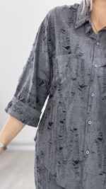 شومیز و شلوار مدل تیرا کد 09692 A-7 - Image 5