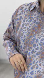 شومیز پری پلنگی کد 09783 A-6 - Image 3