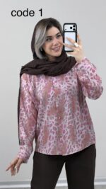 شومیز پری پلنگی کد 09783 A-6 - Image 2