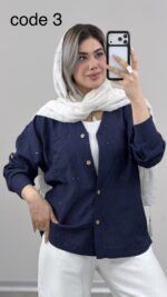 شومیز مدل خندان کد 09782 A-14 - Image 9