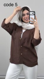 شومیز مدل خندان کد 09782 A-14 - Image 7