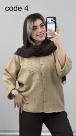 شومیز مدل آریکا کد 09784 A-2 - Image 4