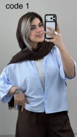 شومیز مدل پالیز کد 09789 A-11 - Image 8