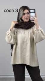 شومیز مدل ثمینا کد 09790 A-4 - Image 9