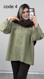 شومیز مدل ثمینا کد 09790 A-4 - Image 7